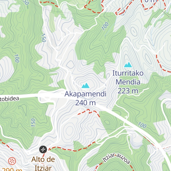 Map of Akapamendi