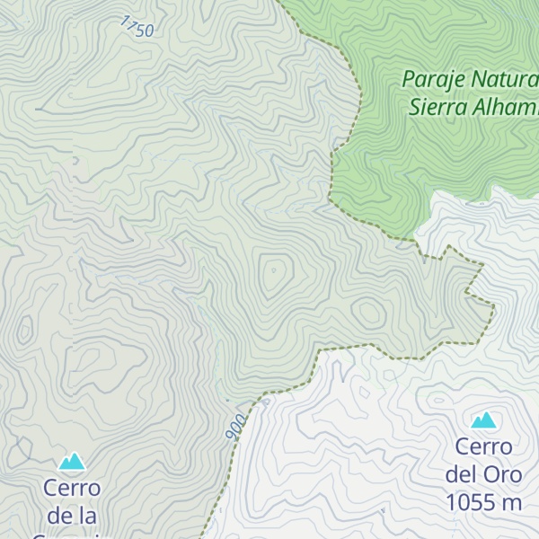 Map of Cerro de la Matea