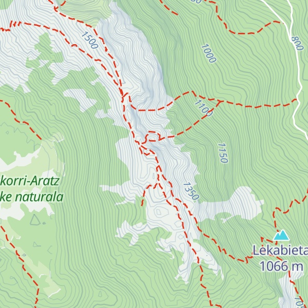 Map of Aizkorriko Aterpea