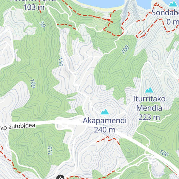 Map of Arkumendi