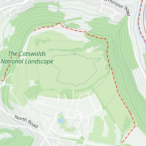 Map of Bathampton Down