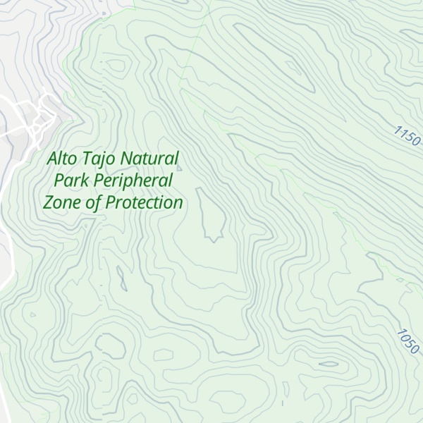 Map of Cerro del Montecillo