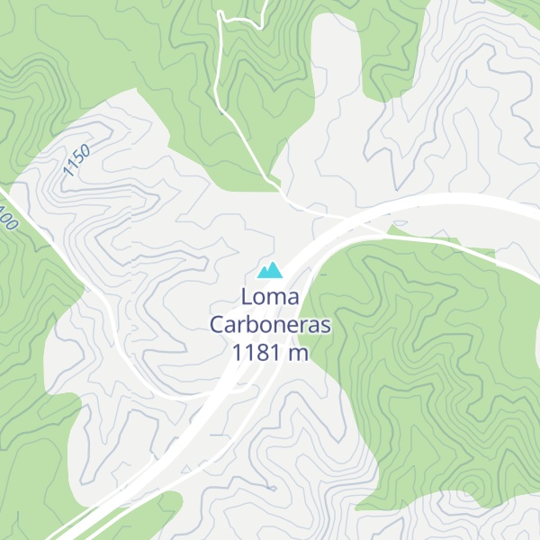 Map of Loma Carboneras