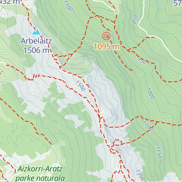 Map of Illarrabeltxeko gaina