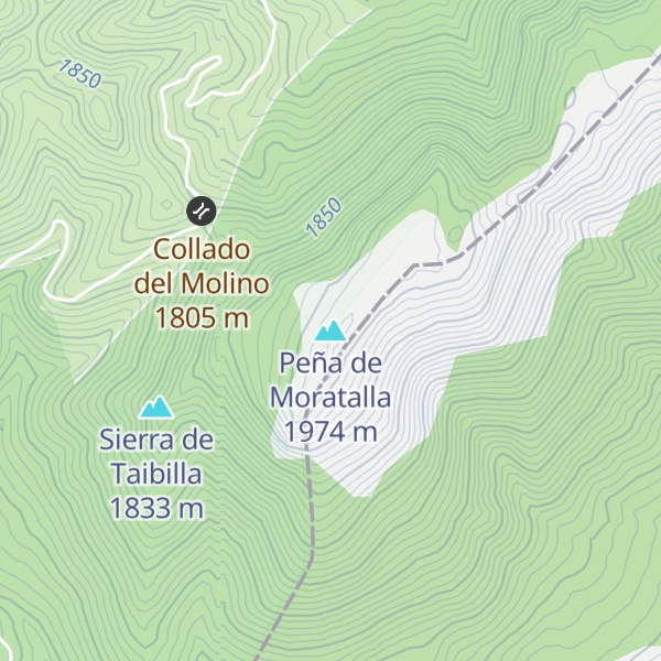 Map of Peña de Moratalla