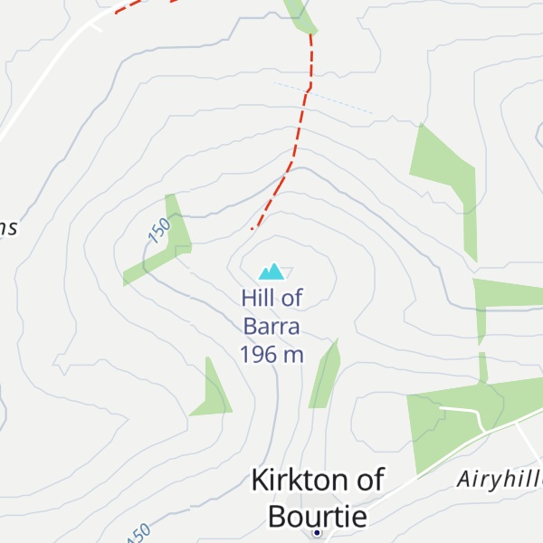Map of Hill of Barra