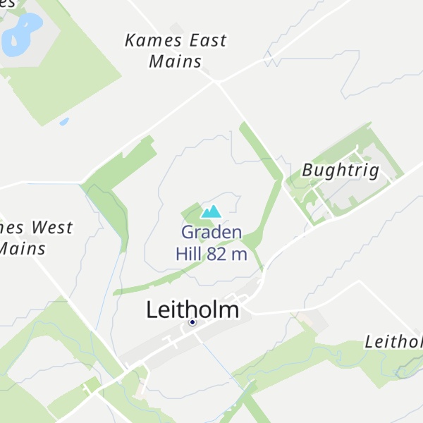 Map of Graden Hill