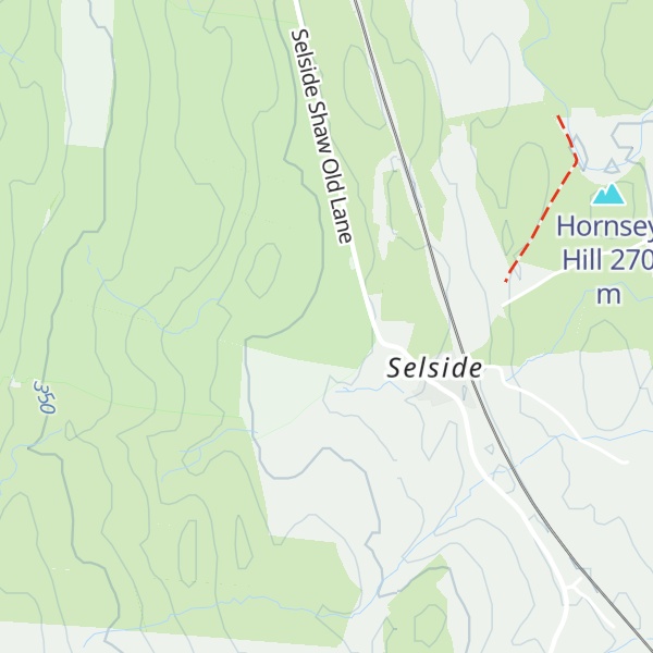 Map of Selside Outdoor Activity Centre