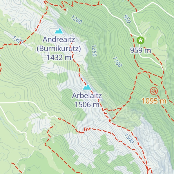 Map of Arbelaitz