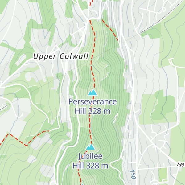 Map of Perseverance Hill