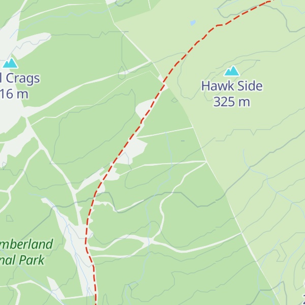Map of Hoglair Hill