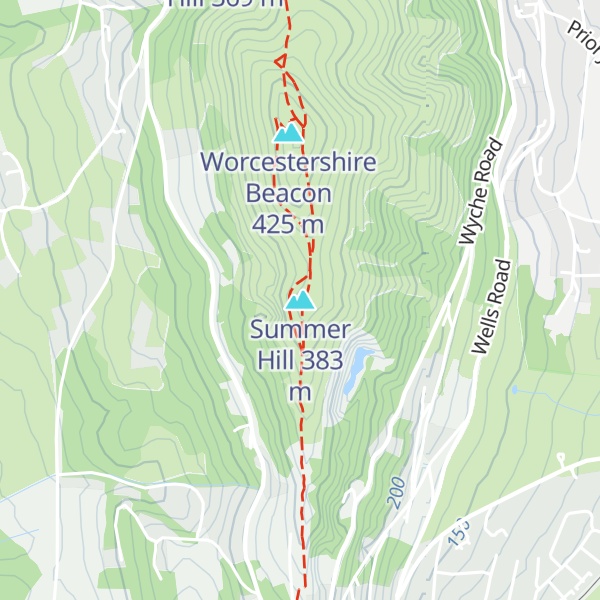 Map of Summer Hill