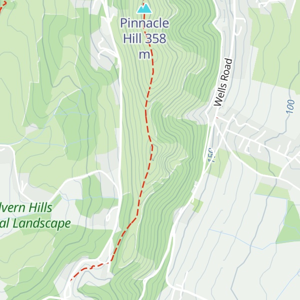 Map of Black Hill