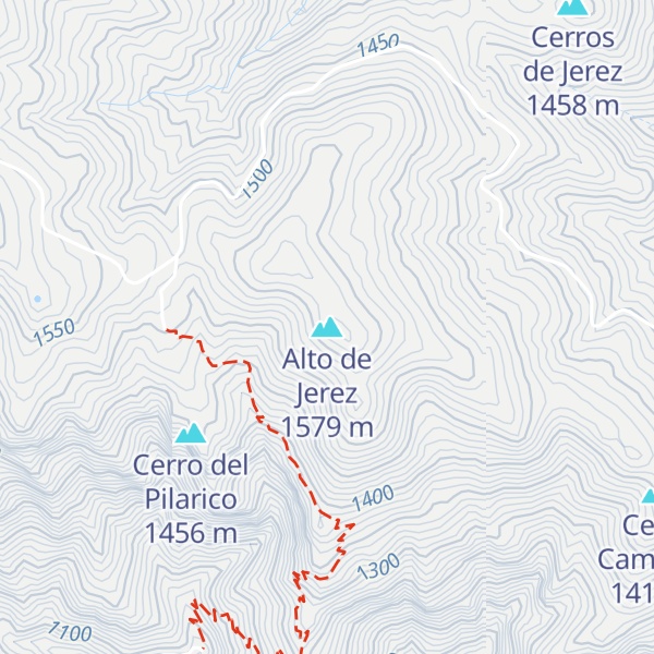 Map of Alto de Jerez