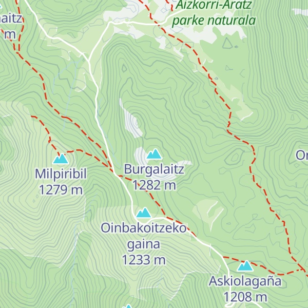 Map of Burgalaitz