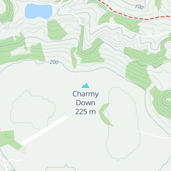 Map of Charmy Down