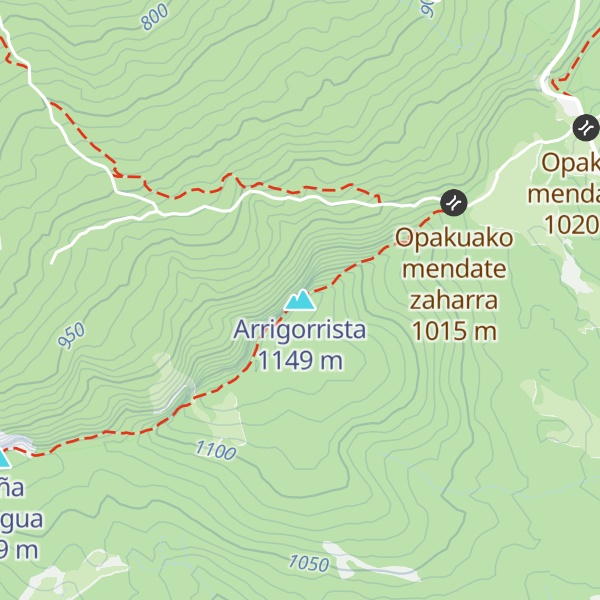 Map of Arrigorrista