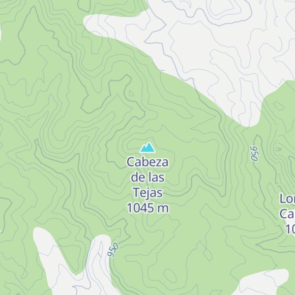 Map of Cabeza de las Tejas