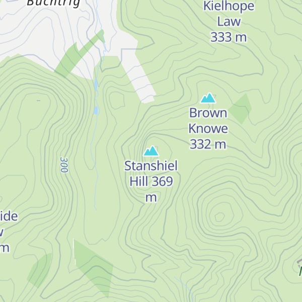Map of Stanshiel Hill