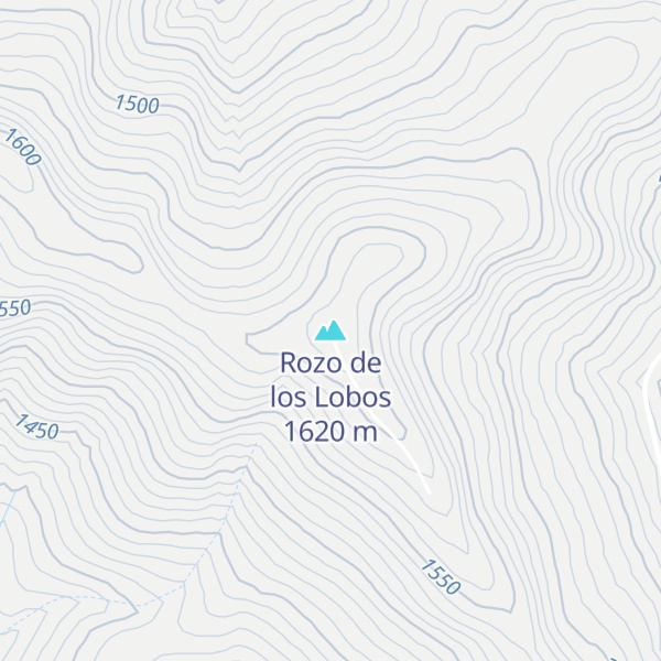 Map of Rozo de los Lobos