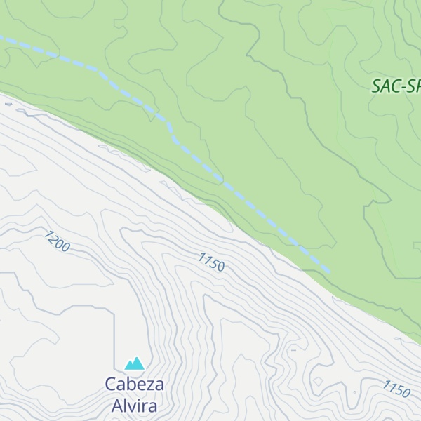 Map of Peña Alta