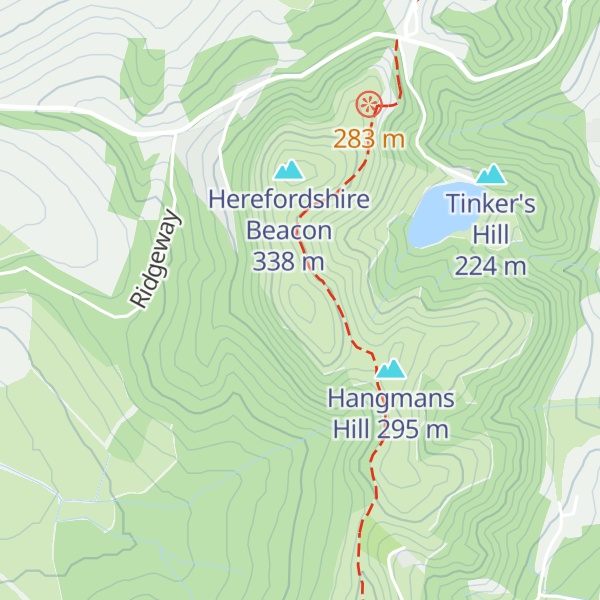 Map of Millennium Hill