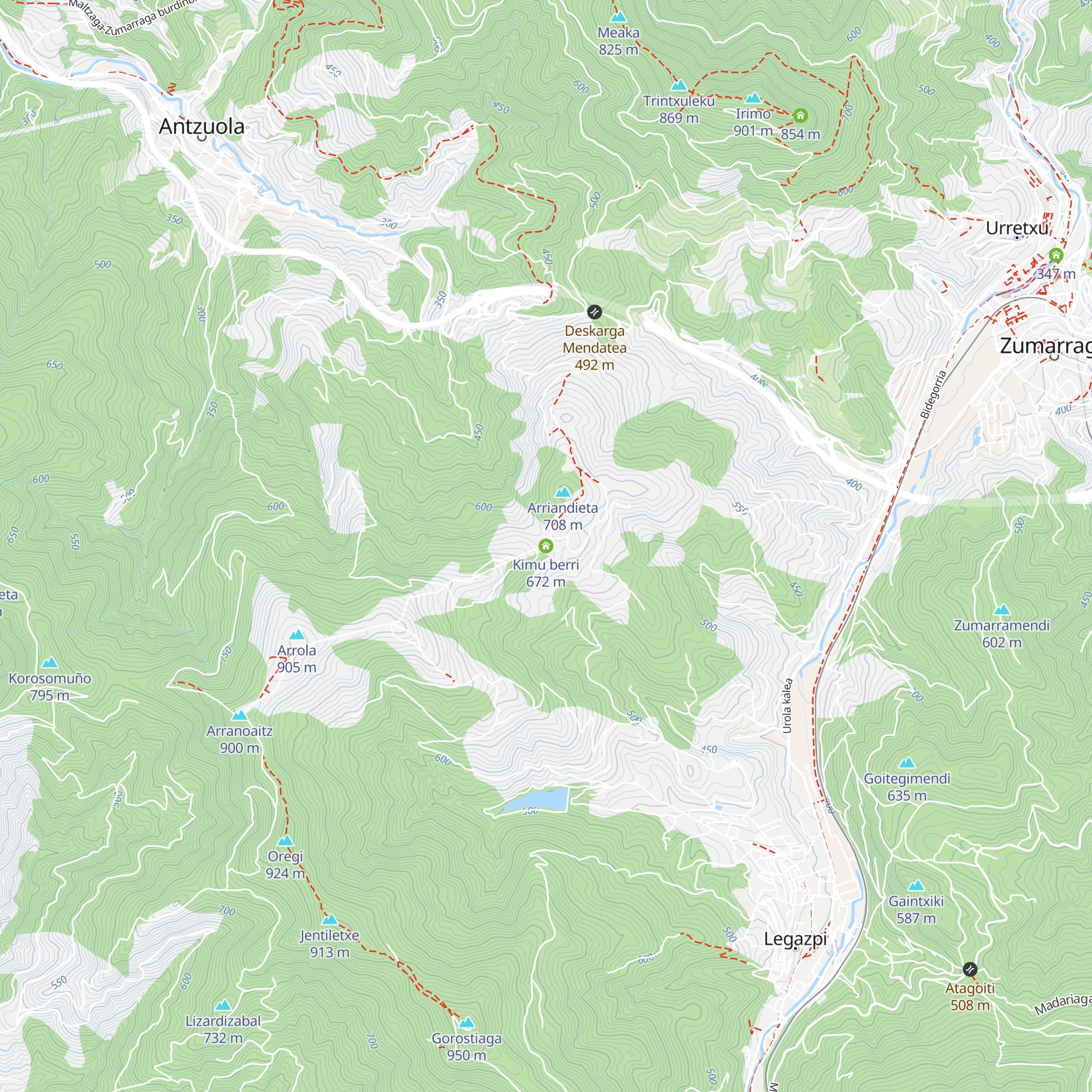 Kimu berri map