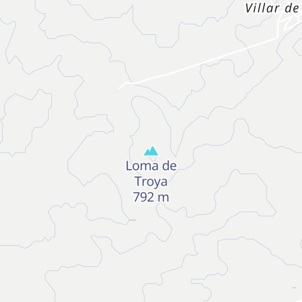 Map of Loma de Troya