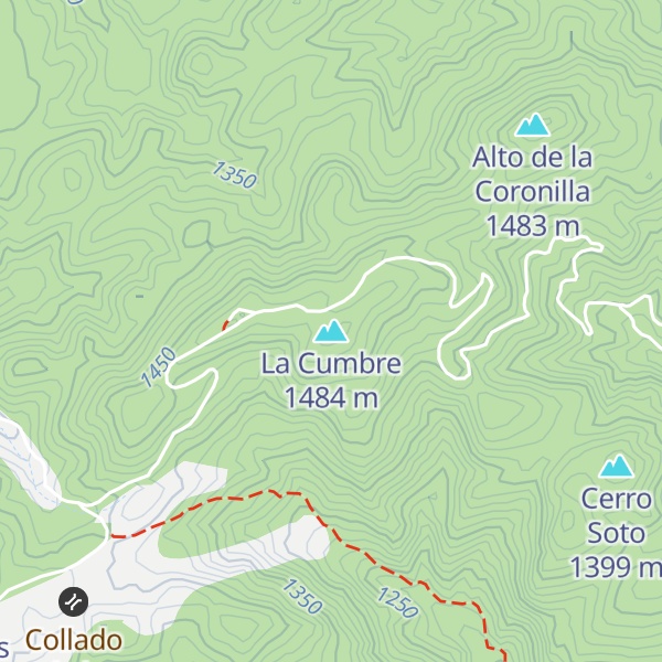 Map of La Cumbre