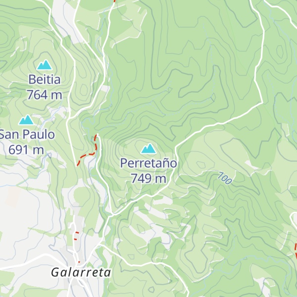 Map of Perretaño