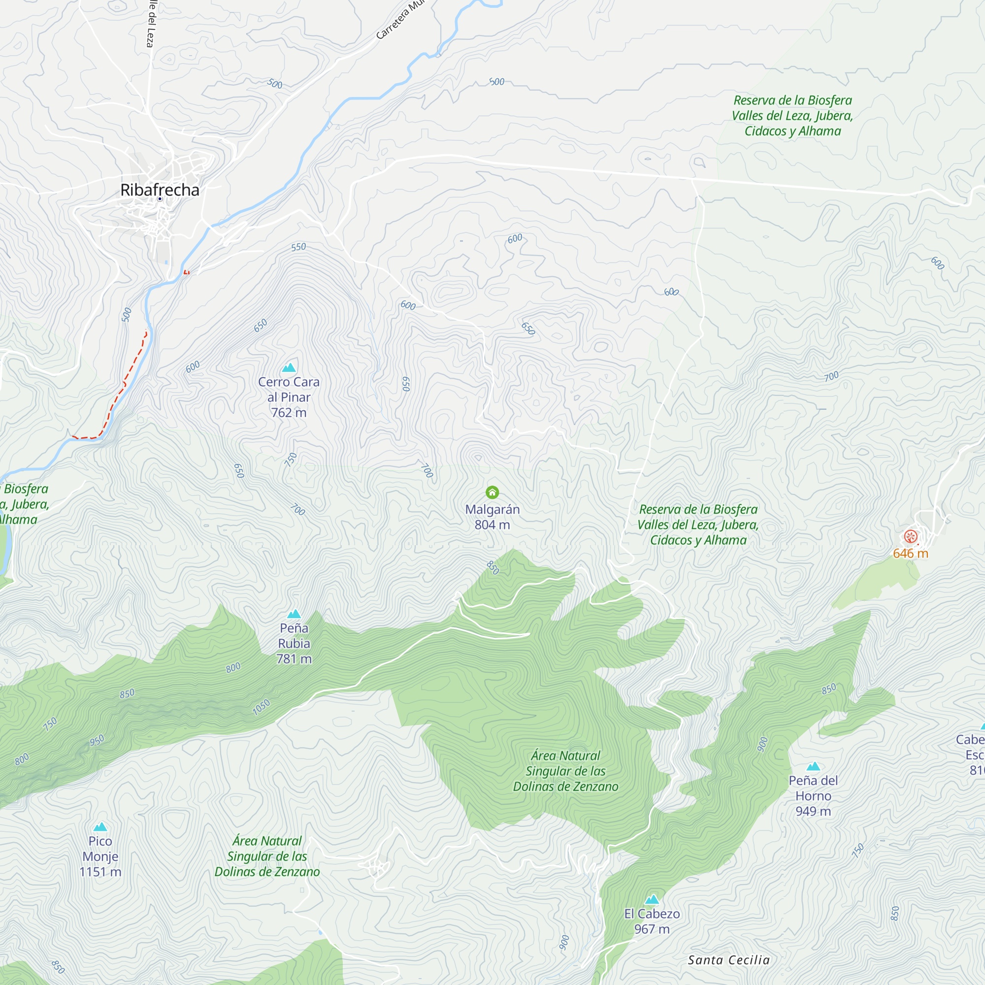 Malgarán map