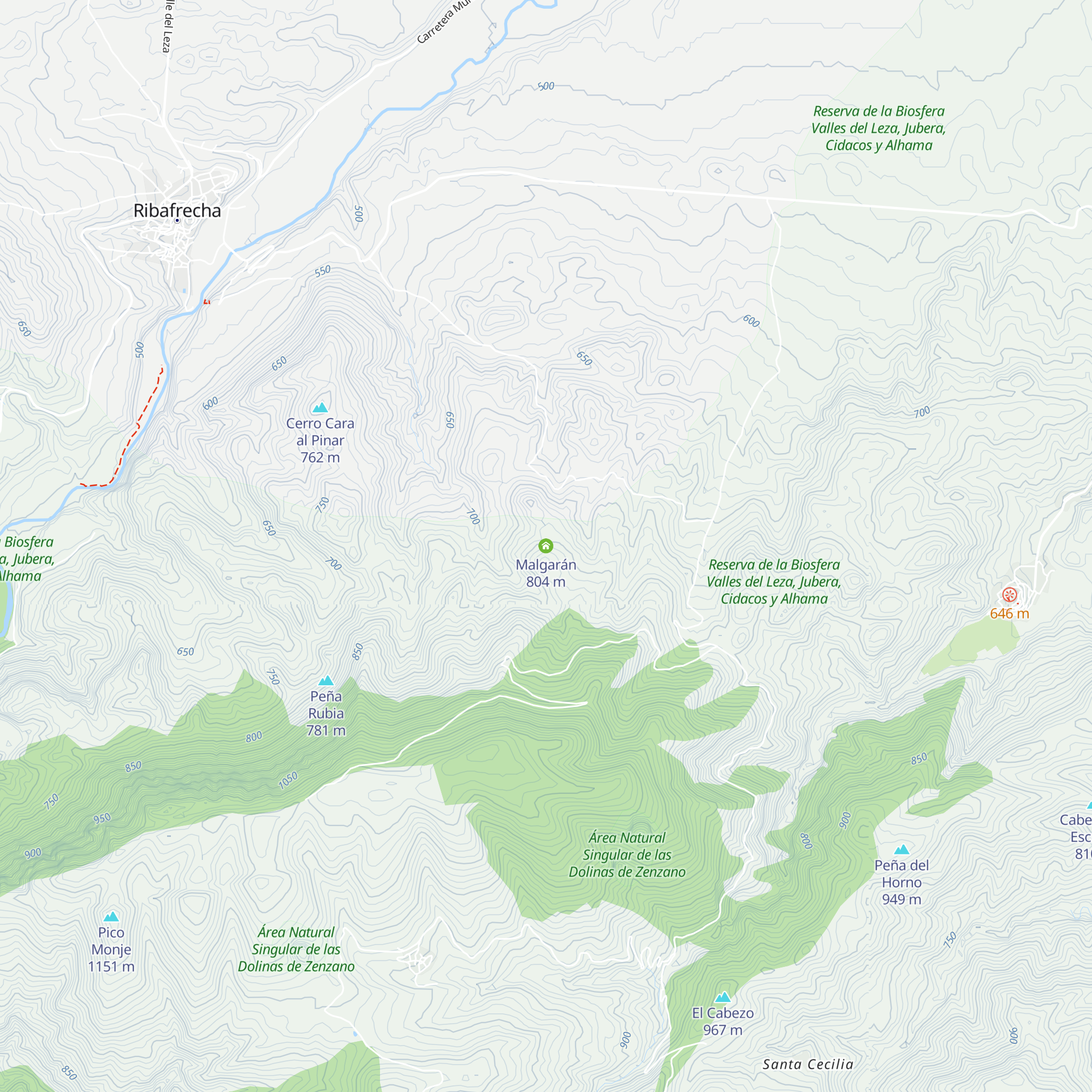 Malgarán map