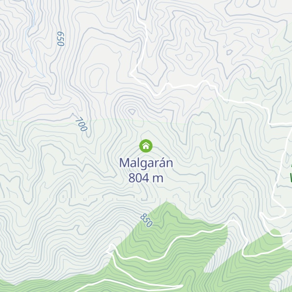 Map of Malgarán