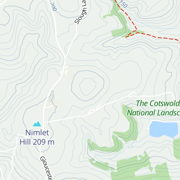 Map of Henley Hill