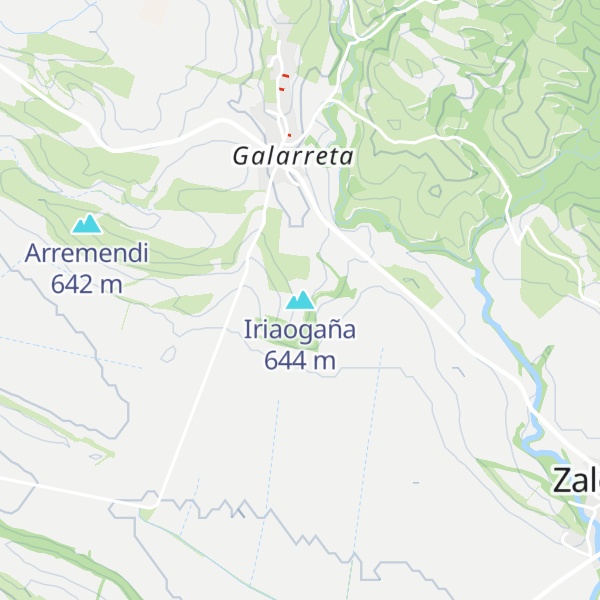 Map of Iriaogaña