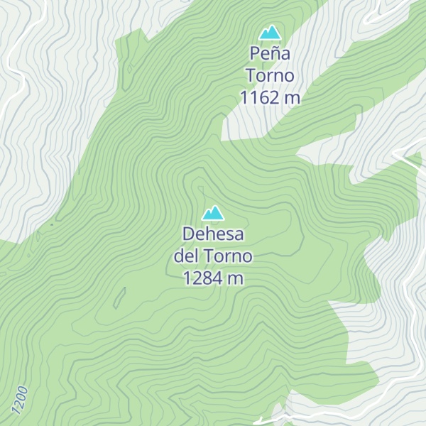 Map of Dehesa del Torno