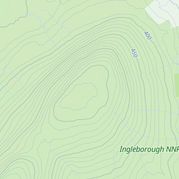 Map of Park Fell