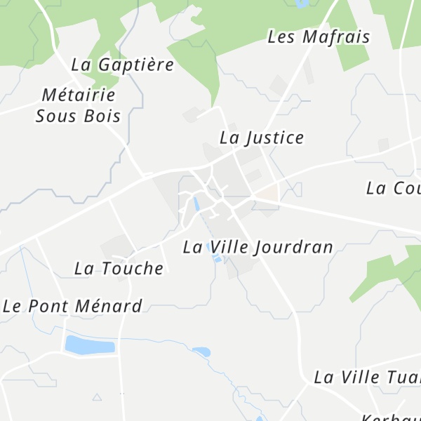 Map of Gîte de la Ville aux Oies