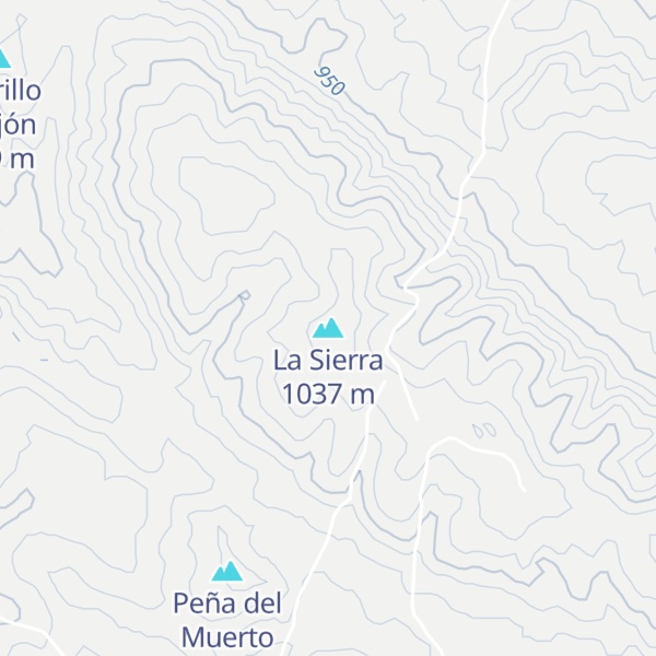 Map of La Sierra