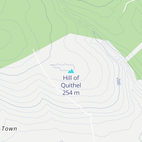 Map of Hill of Quithel