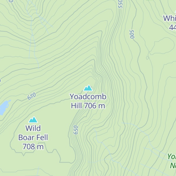 Map of Yoadcomb Hill