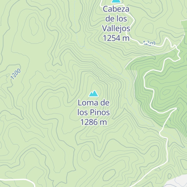Map of Loma de los Pinos