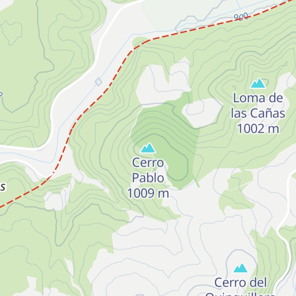 Map of Cerro Pablo