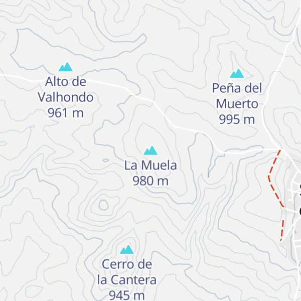 Map of La Muela