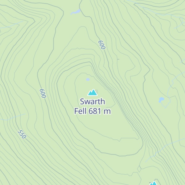 Map of Swarth Fell