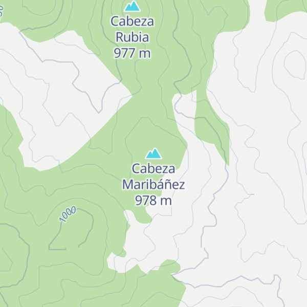 Map of Cabeza Maribáñez
