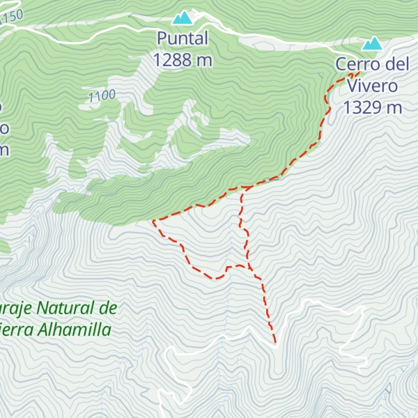 Map of Risco de la Corraliza