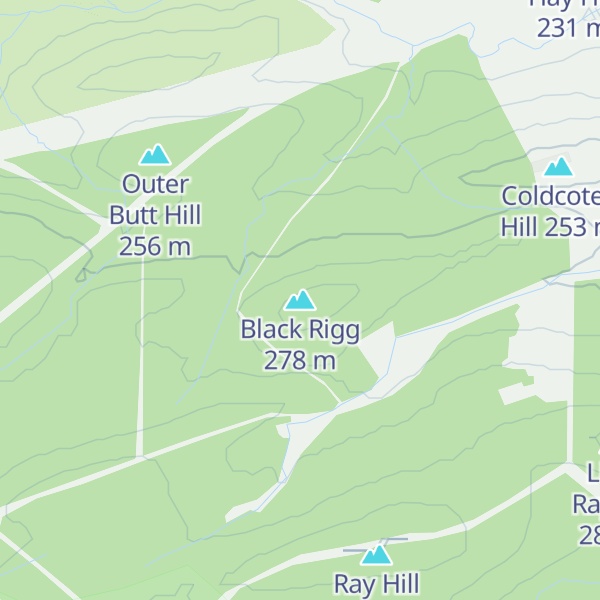 Map of Black Rigg