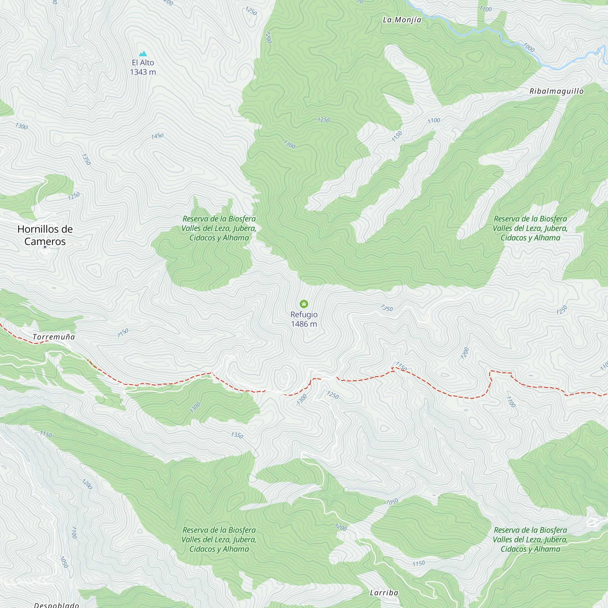 Refugio map