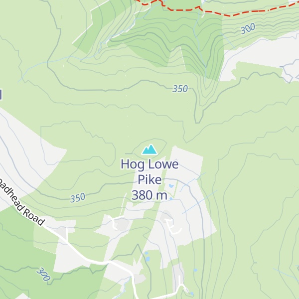 Map of Hog Lowe Pike